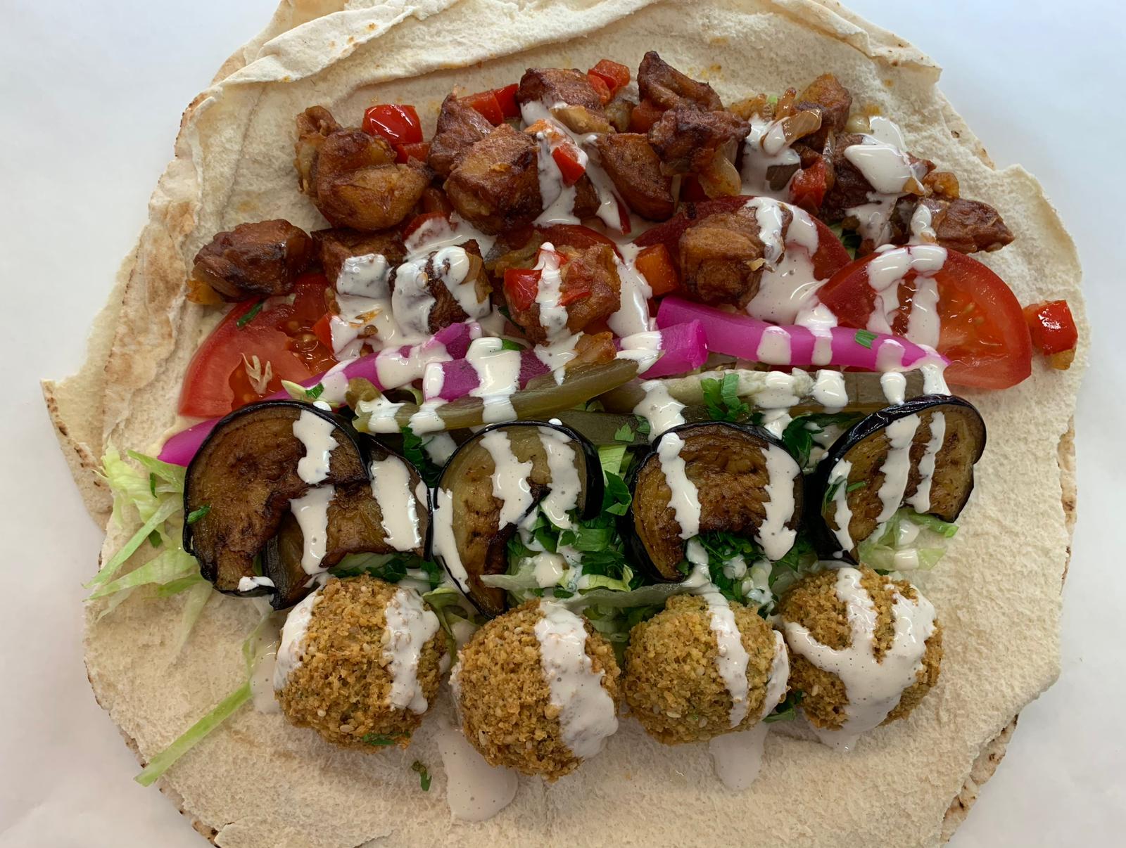 Falafel-wrap